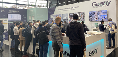 Geehy Showcased a Reliable 32-Bit APM32 MCU Solution at Embedded World 2023 